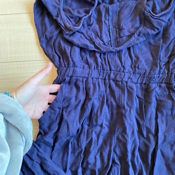 🐬 Purple Anthropologie romper jumpsuit - Picture 5 of 5
